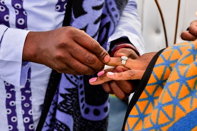 A man engaging his fiancé, ready to get into a happy marriage.